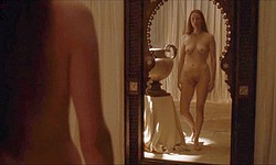 Tilda Swinton naked