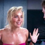 Sharon Stone Teasing In Hot Lingerie In Total Recall