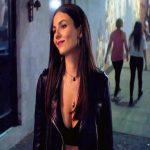 Victoria Justice Great Cleavage in Summer Night