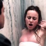 Brie Larson Teasing Naked in Shower in Tanner Hall