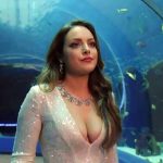 Elizabeth Gillies Sexy Cleavage Scenes in Dynasty
