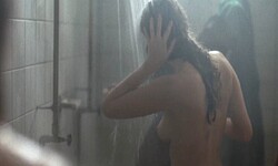 Tracy Gotoas And Lily Taieb Nude Shower Scene In Bloody Tennis