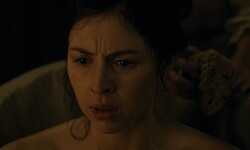 Hermione Corfield Shows Nude Butt In Outlander Blood of My Blood