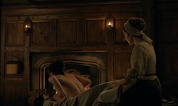 Hermione Corfield Shows Nude Butt In Outlander Blood of My Blood