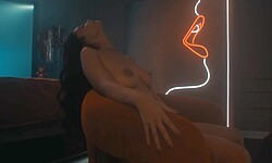 Shaen Barletta Nude Hot In Blue